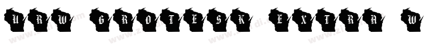 URW Grotesk Extra Wi字体转换